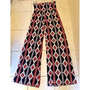 Stretchy palazzo pant